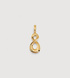 Gold Vermeil Infinity Pendant - Monica Vinader