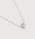 Sterling Silver Infinity Heart Small Chain Necklace - Monica Vinader