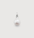 Sterling Silver Baroque Pearl Small Pendant - Pearl - Monica Vinader