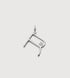 Sterling Silver Solitaire Diamond Initial R Pendant - Lab Grown Diamond - Monica Vinader