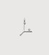 Sterling Silver Solitaire Diamond Initial Y Pendant - Lab Grown Diamond - Monica Vinader
