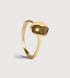 Gold Vermeil Odyssey Stacking Ring - Monica Vinader