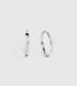 Sterling Silver Essential Small Hoop Earrings - Monica Vinader