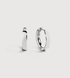 Sterling Silver Essential Huggie Earrings - Monica Vinader