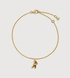 Gold Vermeil Fragments Coral Chain Bracelet - Monica Vinader