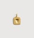 Gold Vermeil Love Token Pendant - Monica Vinader