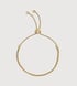 Gold Vermeil Corda Chain Friendship Bracelet - Monica Vinader