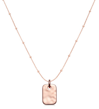 Alternate view of Havana Mini ID and Fine Beaded Chain Necklace Set - Monica Vinader