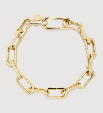 Gold Alta Charm Bracelet - Monica Vinader