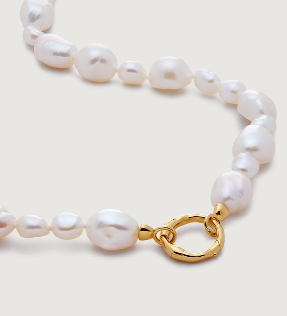 ネックレス・ペンダント [Rita monica] Shine Pearl Necklace Kate Middleton's pearl necklace by Monica Vinader: Nura pendant