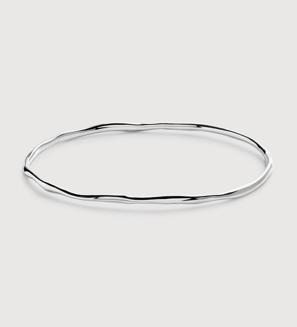 アクセサリー UNKNOWN. U229 \"D \" BANGLE / SILVER Silver Ouroboros Bangle – ESQUELETO