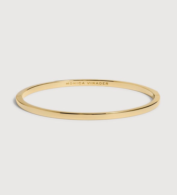 Gold Vermeil & Sterling Silver Bangles | Monica Vinader DE