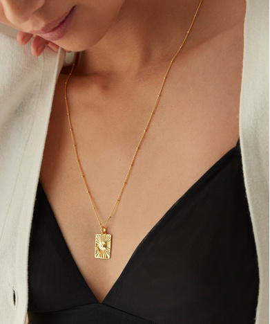 Monica vinader layered necklaces Clearance