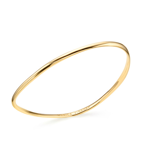 Gold Vermeil Nura Reef Bangle - Monica Vinader