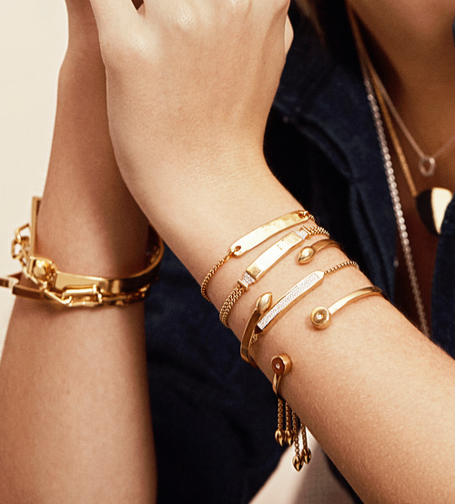 Alternate view of Gold Vermeil Fiji Bud Cuff - Monica Vinader