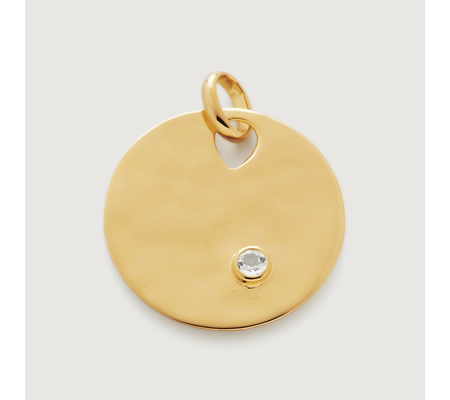 GIGI / 18KYG Stone Charm Ring 新品未使用美品 14357239-gp-pt-adgp-wtz-f1.jpg