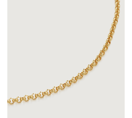 Vintage Choker Necklace 38-43cm/15-17' in 18ct Gold Vermeil on Sterling Silver | Jewellery by 