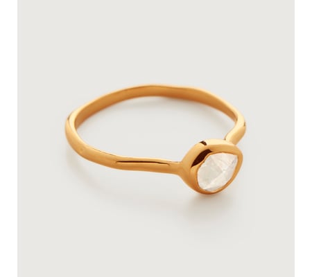 Siren Small Stacking Ring in 18ct Gold Vermeil on Sterling Silver and ...