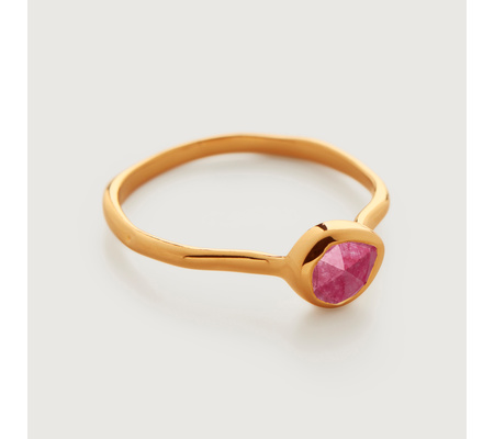 Siren Small Stacking Ring in 18ct Gold Vermeil On Sterling Silver and ...