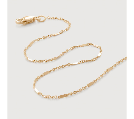 Striped Shimmer Necklace Co-Ord Set