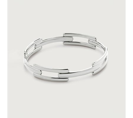 Signature Link Bangle | Monica Vinader