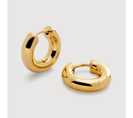 Click Huggie Earrings | Monica Vinader