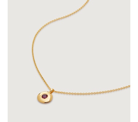 January Birthstone Chain Necklace | Monica Vinader