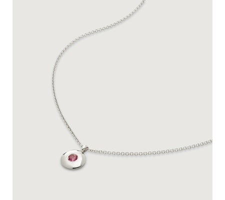 October Birthstone Chain Necklace | Monica Vinader