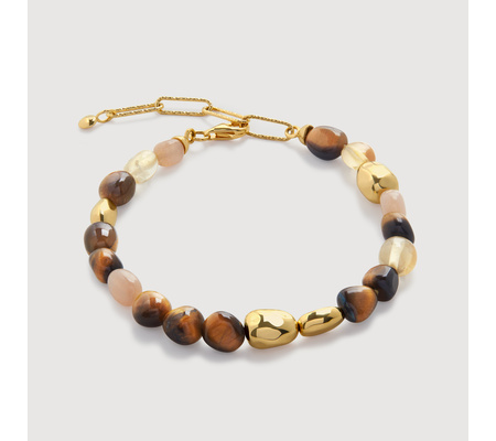 Rio Multi Gemstone Beaded Bracelet | Monica Vinader
