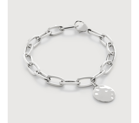 DY Madison Toggle Chain Bracelet in Sterling Silver with 18K