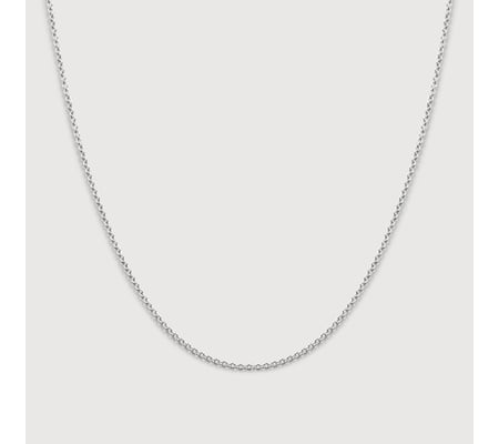 Fine Chain Necklace 17' | Monica Vinader