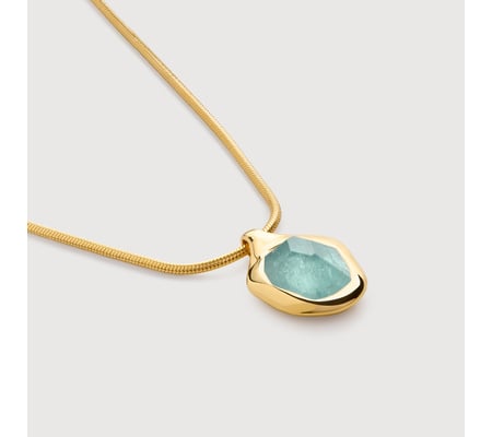 Odyssey Gemstone Chain Necklace | Monica Vinader