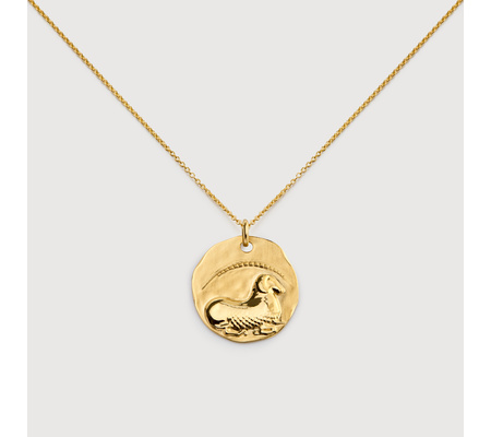 ★SENTIMENTS★ NO.259 [GOLD] NECKLACE Goldtone Sunburst Necklace - J GOODIN