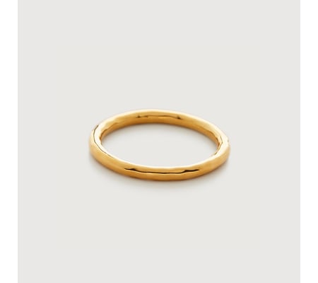 MV Siren™ Hammered Ring in 18k Gold Vermeil on Sterling Silver ...