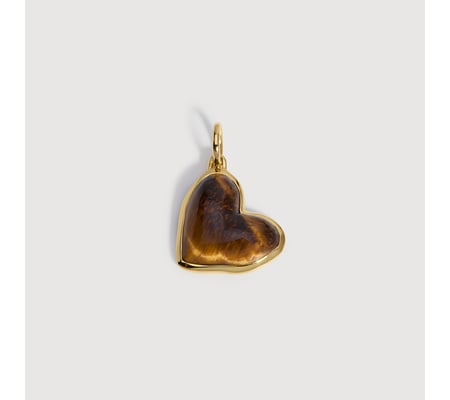 Heart Gemstone Pendant | Monica Vinader