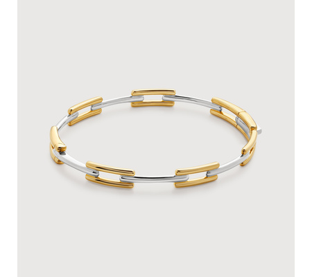 GARNI　Bangle Radiant Zig-Zag Finish 22k Gold Bangle Pair – Andaaz Jewelers