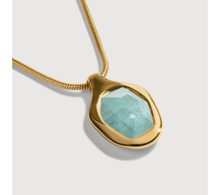 Odyssey Gemstone Chain Necklace | Monica Vinader