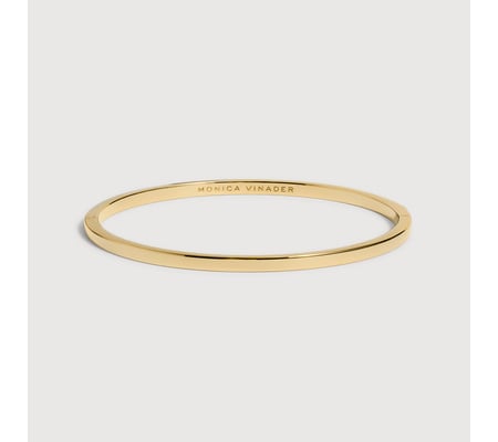 Gold Vermeil Essential Slim Bangle