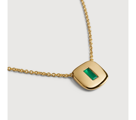 Gemdrop Chain Necklace in 18k Gold Vermeil on Sterling Silver and