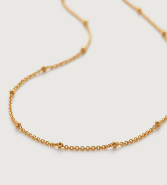 Fine Beaded Chain Necklace 53-61cm/21 