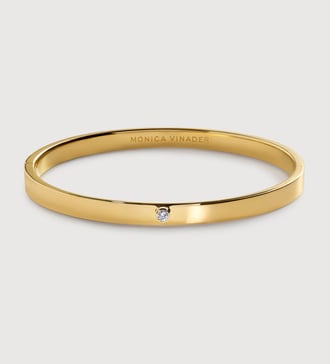 Essential Bangle in 18k Gold Vermeil on Sterling Silver