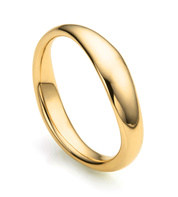 Gold Vermeil Nura Reef Stacking Ring - Monica Vinader