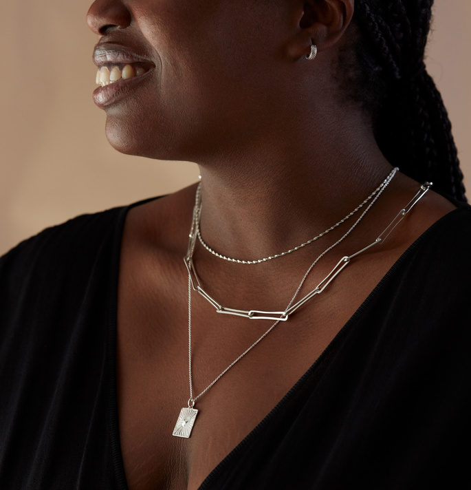 Fine Chain Necklace Adjustable 61cm/24 