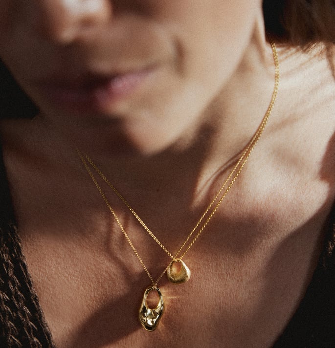 Antica Bold Chain Necklace in 18k Gold Vermeil on Sterling Silver