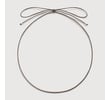Sterling Silver Cord Necklace - Mink - Monica Vinader