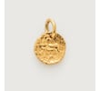 Gold Vermeil Siren Small Coin Pendant - Monica Vinader