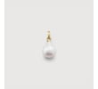 Gold Baroque Pearl Small Pendant - Pearl - Monica Vinader