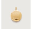 Gold Vermeil Deia Round Locket - Monica Vinader