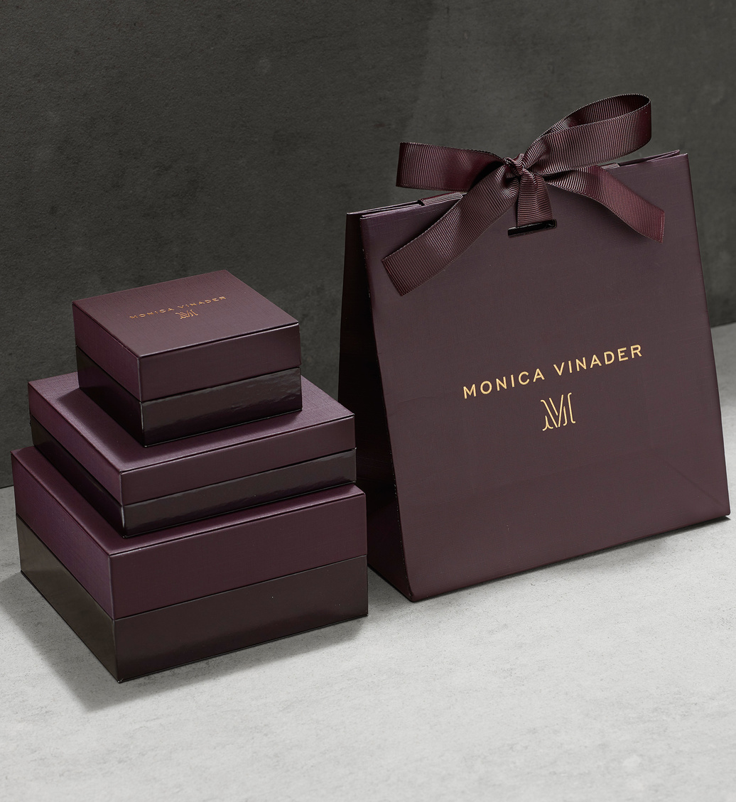 Monica Vinader packaging