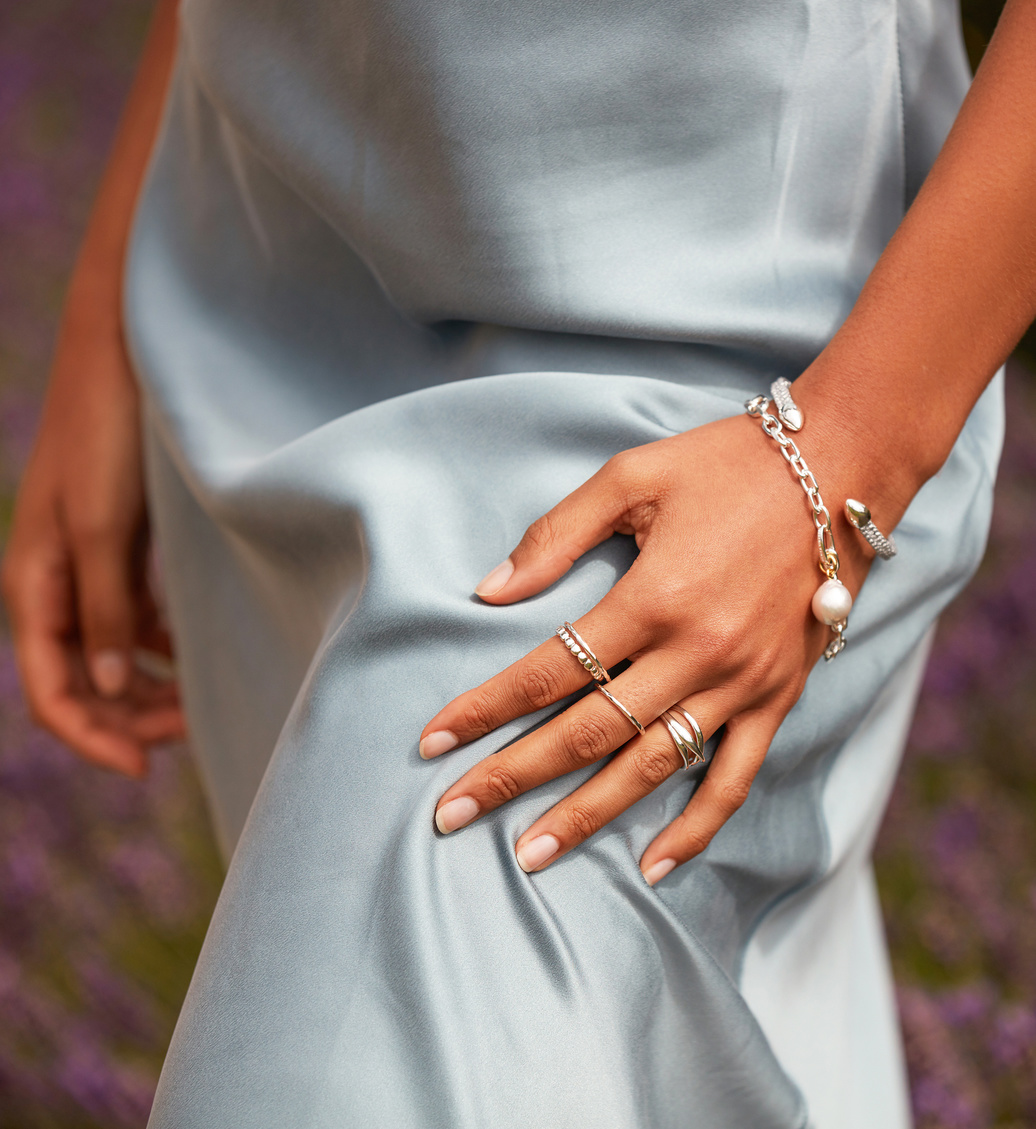 Monica Vinader Teardrop Ring 2025